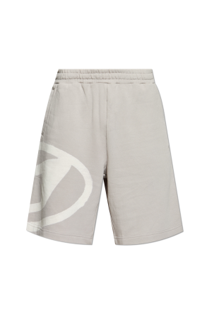 MM6 Maison Margiela Cotton shorts with vintage effect